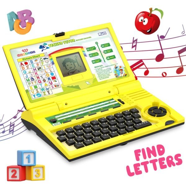 Wembley Kids Laptop Educational Computer Toys for 3+ Year Old Boy with Mouse | 20 Fun Activit...