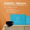 WiseLife Teal Yoga Block Set + Blue Yoga Belt | Yoga Brick (Set of 2, Extra Large Size) | Yoga Stretch Belt/Strap (Navy Blue, 8 feet long) | Yoga starters kit, Yoga accessories, Yoga props - Image 3