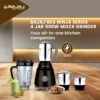 Bajaj Rex Ninja Series 4 Jar 500W Mixer Grinder | DuraCut Blades | 2-In-1 Function Blade In D... - Image 2