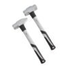 AmazonBasics Hammer Set - 5-Pieces, Shock-Absorbing Fiberglass Handle - Image 2