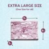 WiseLife Wine Marble Print Yoga Blocks | Yoga Bricks (Pack of 2, Extra Large Size), High Density Premium TPE Foam Material, Soft Surface, Triple Layer for Optimum Balance, Support & Cushion - Image 2