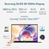 ASUS Zenbook 14, Intel Core Ultra 9 185H, 14" 3K OLED 16:10 120Hz, Thin & Light Laptop, Built... - Image 3