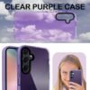 A rtistque Ultra Stylish Back Cover Case for Samsung Galaxy A35 5G | Premium Shockproof TPU | Protective Design | Samsung A35 5G Back Cover - Purple - Image 4