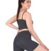 Women worth Cotton Stretchable Cycling Shorts for Girls Combo Pack 2 Knee Length Tights Fit Under Skirts Sports Gym Yoga Running Panties - Image 5