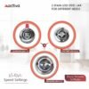Activa Pluto Combo 500 Watt 3 Jar Mixer Grinder With Electric Dry Iron Come With 2 Year Warra... - Image 8