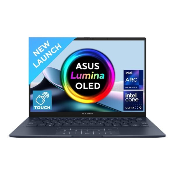 ASUS Zenbook 14, Intel Core Ultra 9 185H, 14" 3K OLED 16:10 120Hz, Thin & Light Laptop, Built...