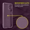 Zapcase Back Case Cover for Moto G32 | Compatible for Moto G32 Back Case Cover | Matte Soft Flexible Silicon | Liquid Silicon Case for Moto G32 with Camera Protection | Lavender - Image 4