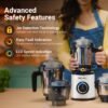 Atomberg Zenova Mixer Grinder with Unique Coarse Mode | Advanced Safety Features | 4 Jars inc... - Image 4