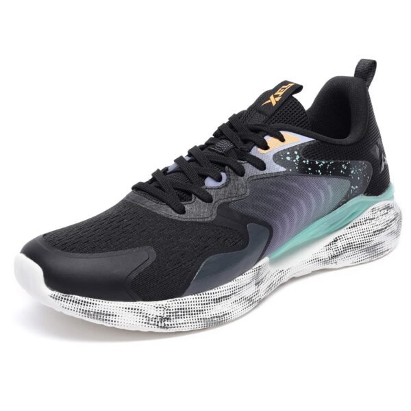 XTEP Men's Running Sneaker Shoes with Lightweight Breathable Shock Absorption Rebound for Sport