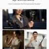 DJI MIC 2 (2 TX + 1 RX + Charging Case), All-in-one Wireless Microphone, Intelligent Noise Cancelling, 32-bit Float Internal Recording, 250m (820 ft.) Range, Microphone for iPhone, Android, Camera - Image 5