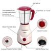 ACTIVA Pluto Pro Mixer Grinder 500W | 3 Jars | comes with 2 Year Warranty - Image 3