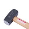 Taparia GH 1000 Steel Club Hammer with Handle (Beige and Black) (1000g) - Image 4