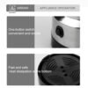 ARDAKI Grinder Machine for Kitchen Mixer Grinder Multi Functional Coffee Herbs Spices Nuts Gr... - Image 9