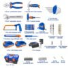 WADFOW Cordless Impact Drill Driver, 20V 10mm Chuck Variable Speed, with 115 Pcs Multitool Ki... - Image 3