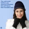 Boldfit Woolen Winter Cap for Men Woolen Cap f... - Image 3