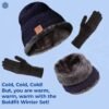 Boldfit Woolen Winter Cap for Men Woolen Cap f... - Image 2