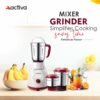Activa Pluto Combo 500 Watt 3 Jar Mixer Grinder With Electric Dry Iron Come With 2 Year Warra... - Image 3