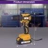 Asian Paints TruCare Cordless drill 21V, 10mm Chuck with 2000mAh battery, Convenient and Easy... - Image 4