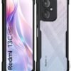 WOW IMAGINE Shock Proof Clear Back Case Mobile Cover for Xiaomi Redmi 13C 5G | Poco M6 5G (Hard | Hybrid PC + TPU | Full Armour Device & Camera Protection | Black) - Image 3