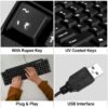 Zebronics ZEB-KM2100 Multimedia USB Keyboard Comes with 114 Keys Including 12 Dedicated Multi... - Image 6