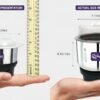 THE Quasar STORE Mixer Grinder Chutney Jar Compatible For Bajaj, Jyothi, Prestige, Preethi, S... - Image 3
