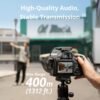 DJI Mic Mini (2 TX + 1 RX + Charging Case), Ultralight, Detail-Rich Audio, 48h Use, Noise Cancelling, Automatic Limiting, Wireless Microphone for Camera/iPhone/Android, Vlog, Streaming - Image 3