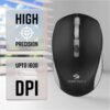 ZEBRONICS Zeb-Jaguar Wireless Mouse, 2.4GHz with USB Nano Receiver, High Precision Optical Tr... - Image 5