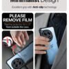 WOW IMAGINE Shock Proof Clear Back Case Mobile Cover for 1+ OnePlus 12R 5G (Hard | Hybrid PC + TPU | Full Armour Device & Camera Protection | Black) - Image 6