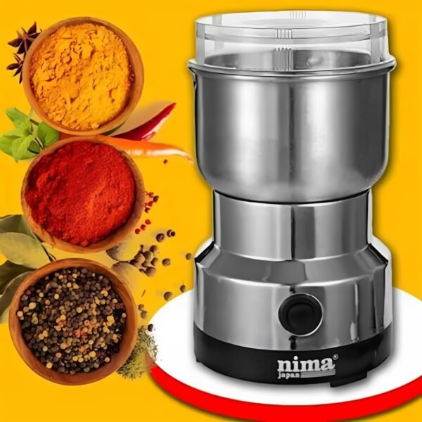 AK Electricals Stainless Steel Multifunctional Mixer Grinder Smash Machine Coffee Beans Elect...