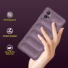 Zapcase Back Case Cover for Moto G32 | Compatible for Moto G32 Back Case Cover | Matte Soft Flexible Silicon | Liquid Silicon Case for Moto G32 with Camera Protection | Lavender - Image 7