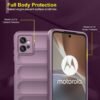 Zapcase Back Case Cover for Moto G32 | Compatible for Moto G32 Back Case Cover | Matte Soft Flexible Silicon | Liquid Silicon Case for Moto G32 with Camera Protection | Lavender - Image 3