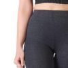 Women worth Cotton Stretchable Cycling Shorts for Girls Combo Pack 2 Knee Length Tights Fit Under Skirts Sports Gym Yoga Running Panties - Image 7