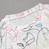 TOPLOT Printed Crop Top for Women with Short S... - Image 5