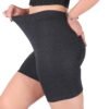 Women worth Cotton Stretchable Cycling Shorts for Girls Combo Pack 2 Knee Length Tights Fit Under Skirts Sports Gym Yoga Running Panties - Image 3