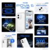 Tecno POVA 6 NEO 5G (Aurora Cloud, 8GB+256GB) | Advanced AI Features | 108MP Ultra Clear AI C... - Image 2