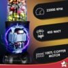 Wonderchef Nutri-blend Mixer, Grinder & Blender|Powerful 500W 22000 RPM 100% Full Copper Moto... - Image 4