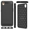 Zapcase Rubber Carbon Fibre Rugged Armour Black Colour Back Cover Compatible for Oppo A37 / Oppo A37 - Image 3