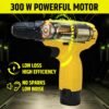 TOMAHAWK® T7386 12V Cordless Screwdriver and Drill Machine - Compact, Lightweight, Powerful -... - Image 2