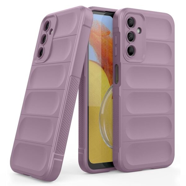 Zapcase Back Case Cover for Samsung Galaxy M14 5G | Compatible for Samsung Galaxy M14 5G Back Cover | Liquid Silicon Case for Samsung Galaxy M14 5G with Camera Protection |Lavender