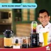 Wonderchef Nutri Blend Smart CKM Automatic Mixer Grinder with Dual Pulse Function|22000 RPM|1... - Image 4