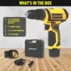 TOMAHAWK® T7450 12V Cordless Screwdriver and Drill Machine - Lightweight, Powerful -1350 RPM ... - Image 6