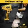 TOMAHAWK® T7384 12V Cordless Screwdriver and Drill Machine - 1350RPM - Reversible switch Mult... - Image 6
