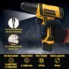 TOMAHAWK® T 7600-S Cordless Screwdriver & Drill Set, 25pcs - Compact and Powerful, Light weig... - Image 8