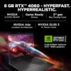 [Smart Choice] HP OMEN Gaming Laptop, AMD Ryzen 7 7840HS, 8GB RTX 4060 GPU, 16.1"(40.9 cm), F... - Image 2