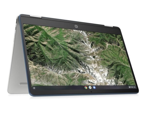(Refurbished) HP Chromebook Intel Celeron N4120 35.6cm(14 inches) Micro-Edge, Touchscreen Lap...