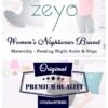 ZEYO Women's Cotton Heart Printed Maternity & ... - Image 7