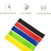 Zordik-Resistance Loop Exercise Bands for Working Out Elastic Workout Band for Women & Men Home Gym Yoga Stretching Strength Training Exercise Equipment Essentials Fitness Accessories, Set of 5 - Image 6