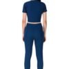 ZICADA® Women's Athletic Gym Wear Set | Co-ord Set | Top and Bottom Set | Running Suit for Girls and Women | Comfortable and Stylish Activewear for Workout, Yoga, and Fitness - Image 4