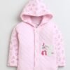 BUMZEE Baby Pink Girls Full Sleeves Polyfill W... - Image 2