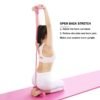 2heet 4-Tube Pedal Resistance Band Sit-Up Pull Rope – Durable Elastic Fitness Equipment for Home Gym, Full-Body Workouts, Yoga, Pilates & Muscle Toning (Pink) - Image 6